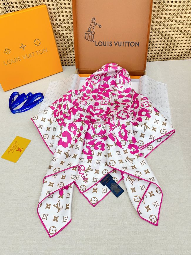 Louis Vuitton silk Square 90 M98341-2 Louis Vuitton silk Square 90 M98341-2