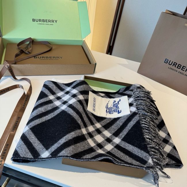 Burberry cashmere scarf BU0028-2 Burberry cashmere scarf BU0028-2