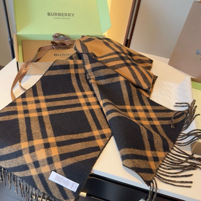 Burberry cashmere scarf BU0028-3 Burberry cashmere scarf BU0028-3