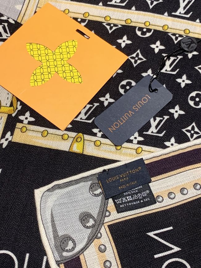 Louis Vuitton Monogram Shine Shawl M98771-3 Louis Vuitton Monogram Shine Shawl M98771-3