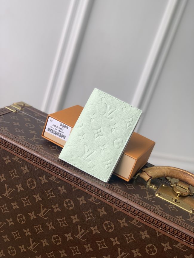Louis Vuitton Passport Cover M2A003 Minty Louis Vuitton Passport Cover M2A003 Minty
