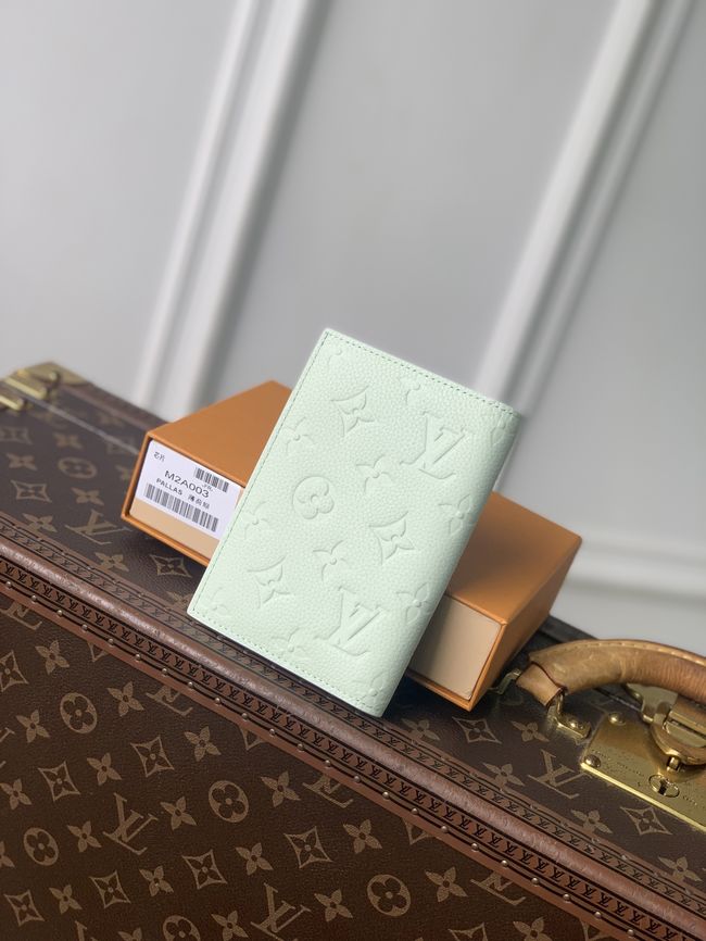 Louis Vuitton Passport Cover M2A003 Minty Louis Vuitton Passport Cover M2A003 Minty