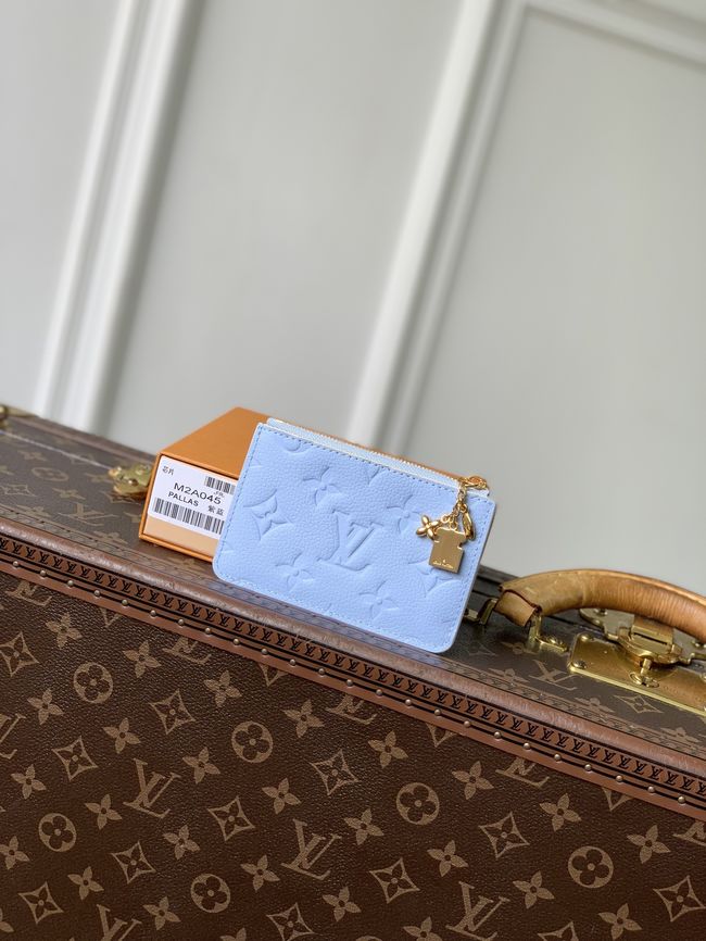 Louis Vuitton Romy Card Holder M2A006 Bleu Iris Louis Vuitton Romy Card Holder M2A006 Bleu Iris