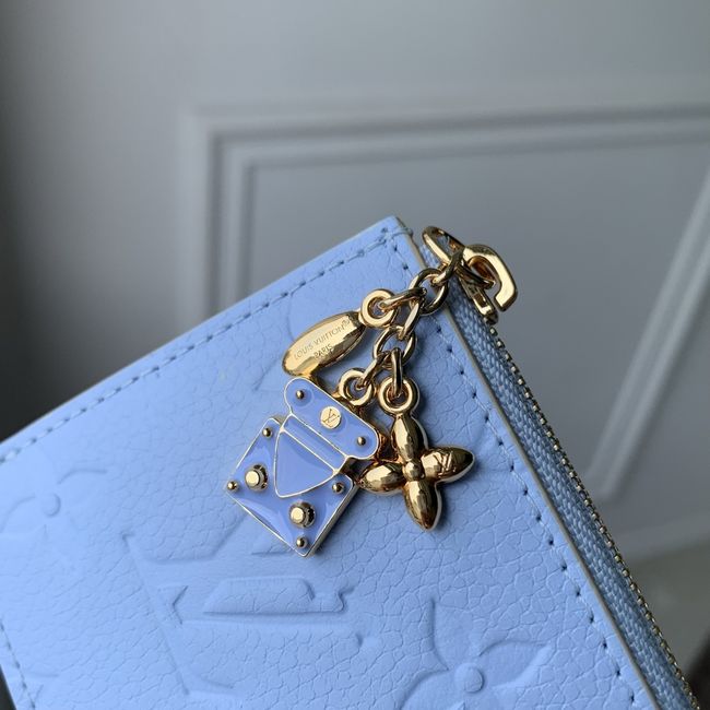 Louis Vuitton Romy Card Holder M2A006 Bleu Iris Louis Vuitton Romy Card Holder M2A006 Bleu Iris