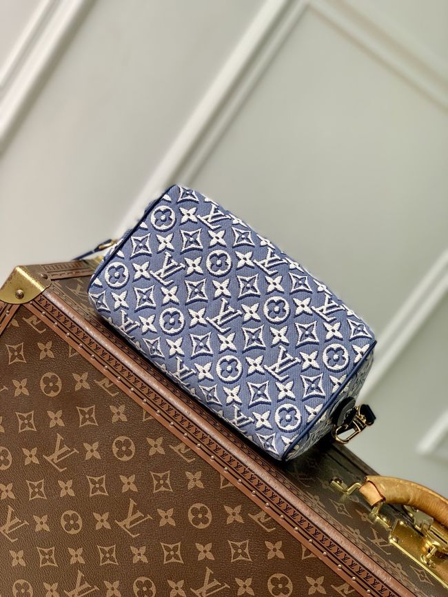 Louis Vuitton Speedy Trunk 20 M2A187 Denim blue Louis Vuitton Speedy Trunk 20 M2A187 Denim blue