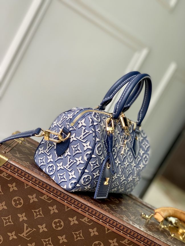 Louis Vuitton Speedy Trunk 20 M2A187 Denim blue Louis Vuitton Speedy Trunk 20 M2A187 Denim blue
