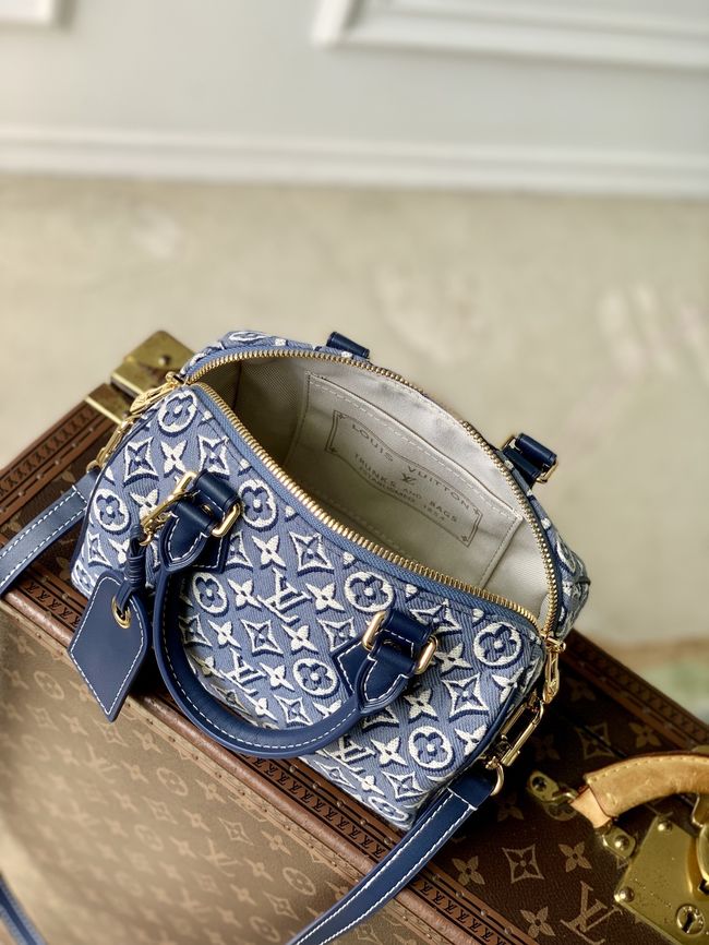 Louis Vuitton Speedy Trunk 20 M2A187 Denim blue Louis Vuitton Speedy Trunk 20 M2A187 Denim blue