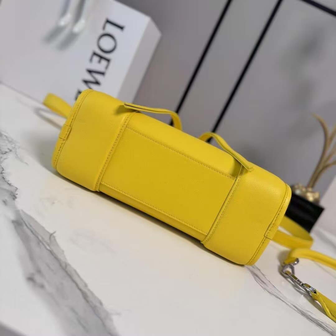 Loewe Top Handle Original Leather Bag L50231 Yellow Loewe Top Handle Original Leather Bag L50231 Yellow