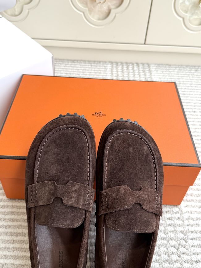 Hermes Lazy loafers H26125-4