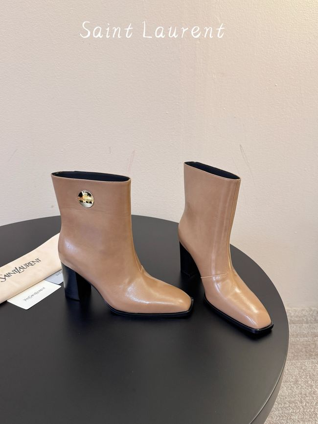 Saint Laurent boots in smooth leather 65282-2 Saint Laurent boots in smooth leather 65282-2