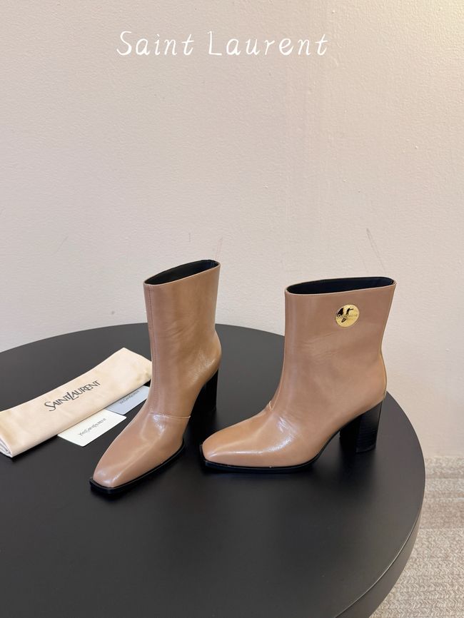Saint Laurent boots in smooth leather 65282-2 Saint Laurent boots in smooth leather 65282-2