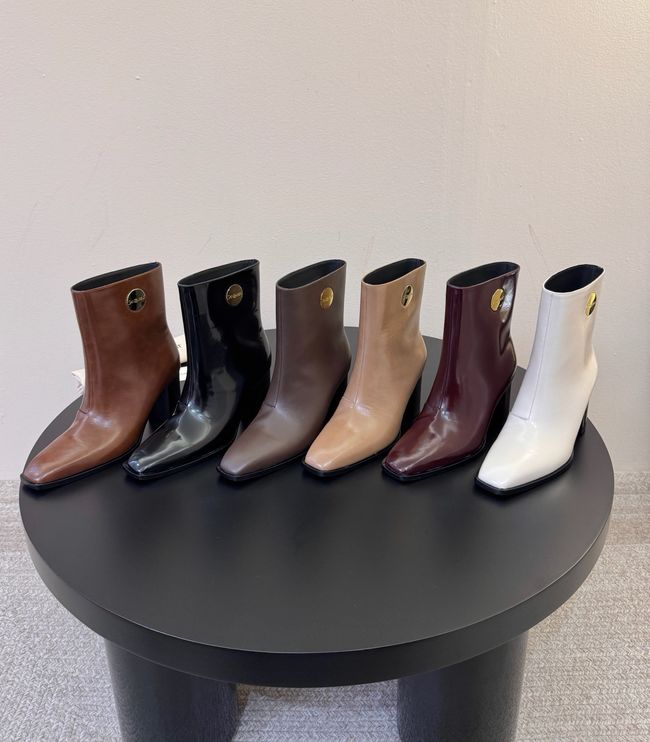 Saint Laurent boots in smooth leather 65282-2 Saint Laurent boots in smooth leather 65282-2