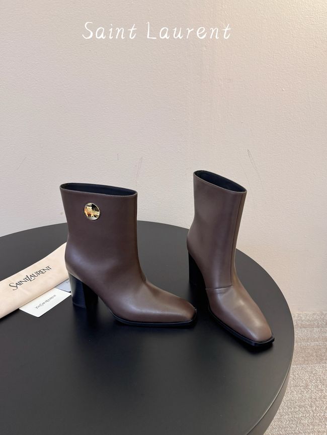 Saint Laurent boots in smooth leather 65282-4 Saint Laurent boots in smooth leather 65282-4