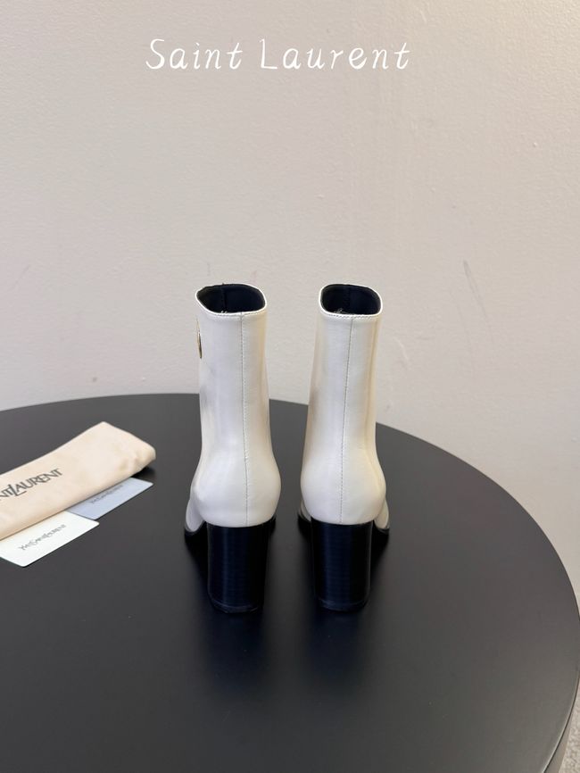 Saint Laurent boots in smooth leather 65282-5 Saint Laurent boots in smooth leather 65282-5