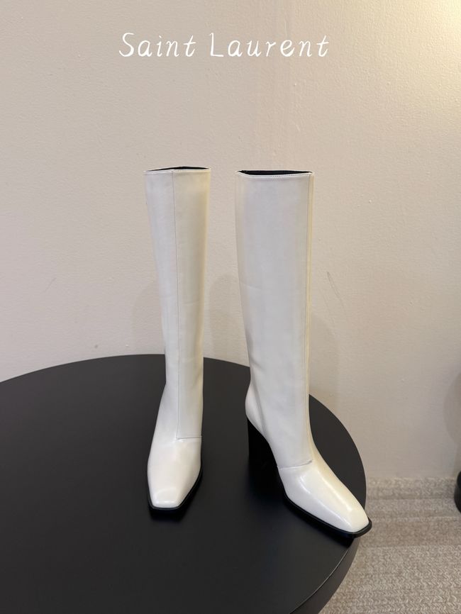 Saint Laurent boots in smooth leather 65288-2 Saint Laurent boots in smooth leather 65288-2
