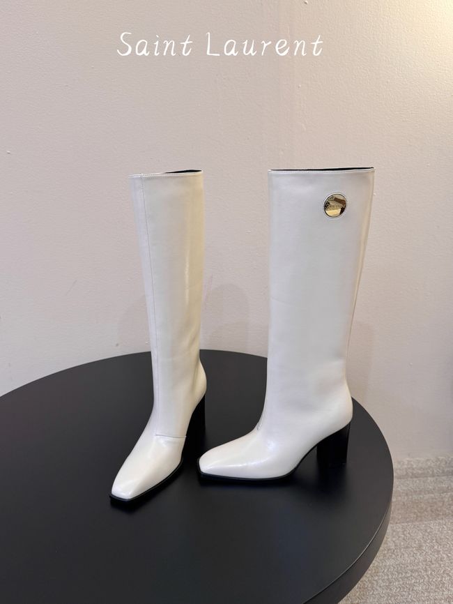 Saint Laurent boots in smooth leather 65288-2 Saint Laurent boots in smooth leather 65288-2