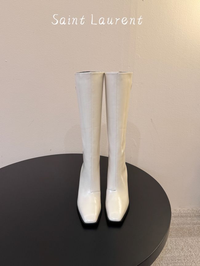Saint Laurent boots in smooth leather 65288-2 Saint Laurent boots in smooth leather 65288-2