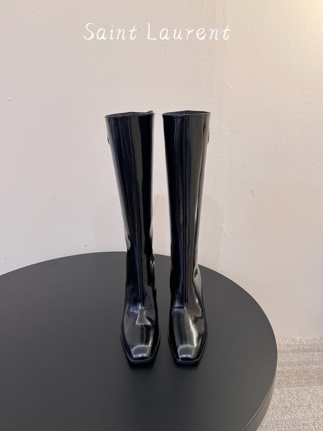 Saint Laurent boots in smooth leather 65288-4 Saint Laurent boots in smooth leather 65288-4