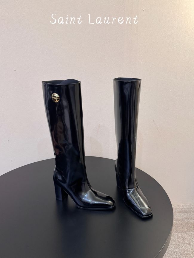 Saint Laurent boots in smooth leather 65288-4 Saint Laurent boots in smooth leather 65288-4