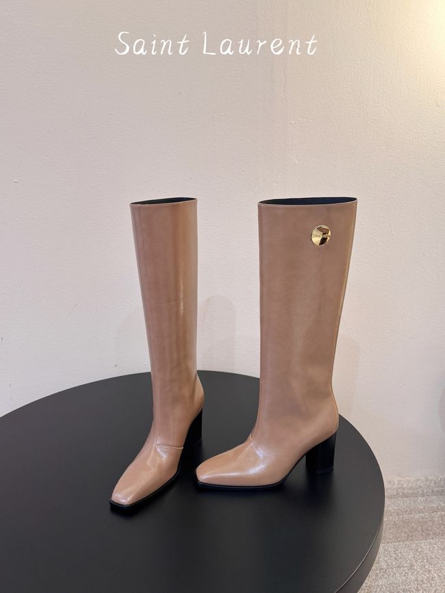 Saint Laurent boots in smooth leather 65288-5 Saint Laurent boots in smooth leather 65288-5