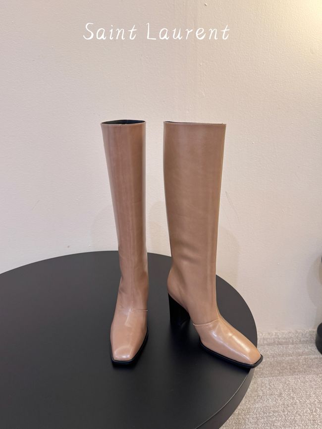 Saint Laurent boots in smooth leather 65288-5 Saint Laurent boots in smooth leather 65288-5