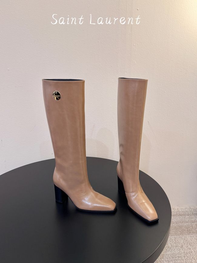 Saint Laurent boots in smooth leather 65288-5 Saint Laurent boots in smooth leather 65288-5