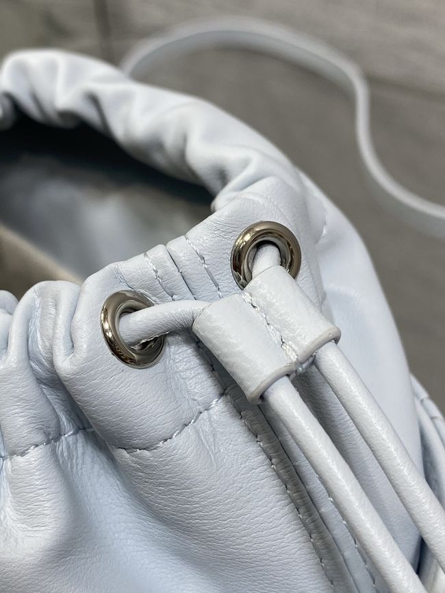 Dior Adiorable Mini Bucket Bag Cannage Lambskin S2426 ice blue Dior Adiorable Mini Bucket Bag Cannage Lambskin S2426 ice blue