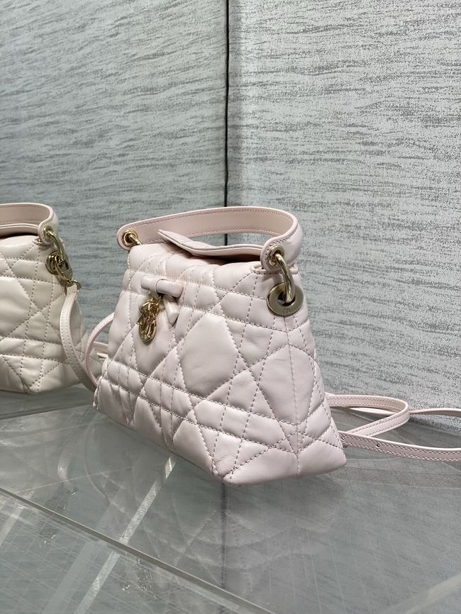 Dior Adiorable Top Handle Mini Bag Macrocannage Lambskin S1713OGY Ballet Pink Dior Adiorable Top Handle Mini Bag Macrocannage Lambskin S1713OGY Ballet Pink