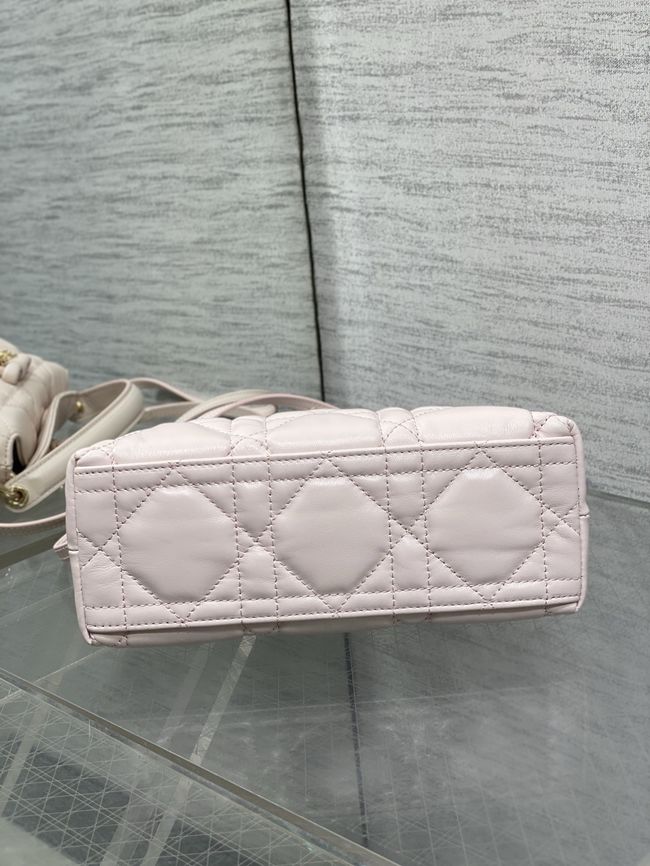 Dior Adiorable Top Handle Mini Bag Macrocannage Lambskin S1713OGY Ballet Pink Dior Adiorable Top Handle Mini Bag Macrocannage Lambskin S1713OGY Ballet Pink