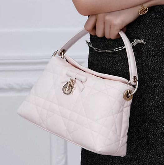Dior Adiorable Top Handle Mini Bag Macrocannage Lambskin S1713OGY Ballet Pink Dior Adiorable Top Handle Mini Bag Macrocannage Lambskin S1713OGY Ballet Pink