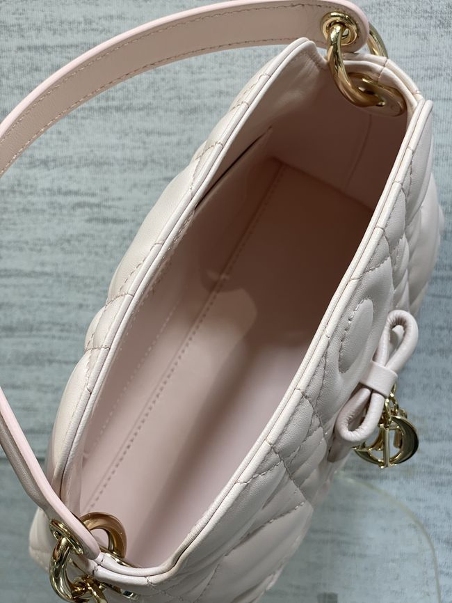 Dior Adiorable Top Handle Mini Bag Macrocannage Lambskin S1713OGY Ballet Pink Dior Adiorable Top Handle Mini Bag Macrocannage Lambskin S1713OGY Ballet Pink