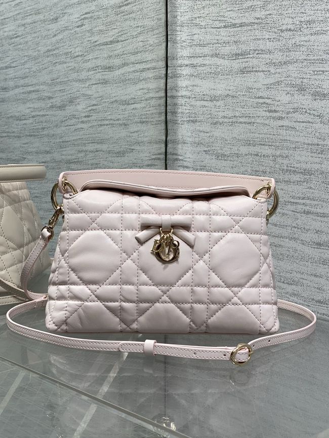 Dior Adiorable Top Handle Mini Bag Macrocannage Lambskin S1713OGY Ballet Pink Dior Adiorable Top Handle Mini Bag Macrocannage Lambskin S1713OGY Ballet Pink