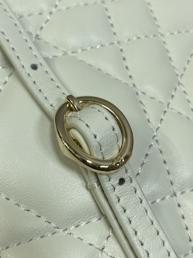 Dior Adiorable Top Handle Mini Bag Macrocannage Lambskin S1713OGY Latte Dior Adiorable Top Handle Mini Bag Macrocannage Lambskin S1713OGY Latte