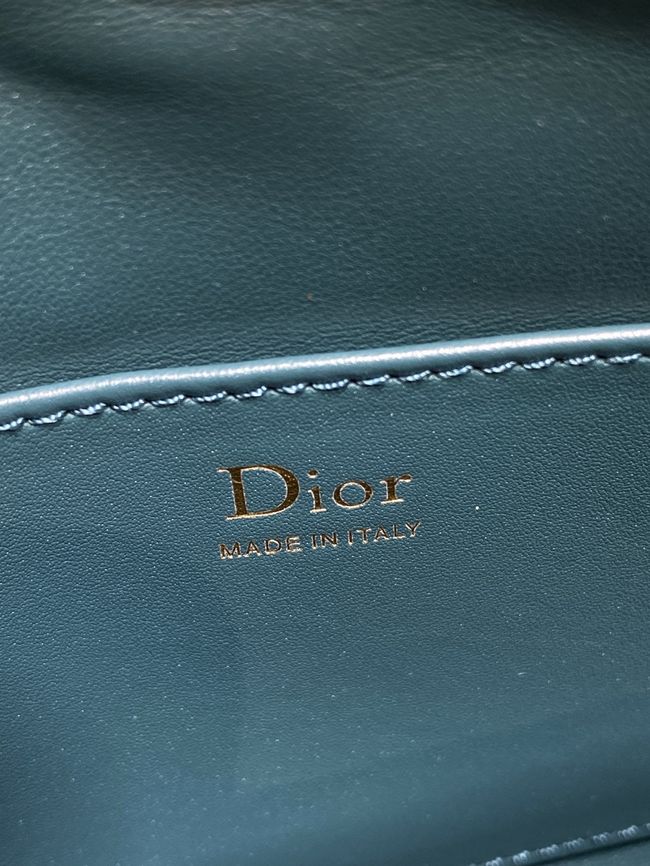 Dior Adiorable Top Handle Mini Bag Macrocannage Lambskin S1713OGY lake blue Dior Adiorable Top Handle Mini Bag Macrocannage Lambskin S1713OGY lake blue