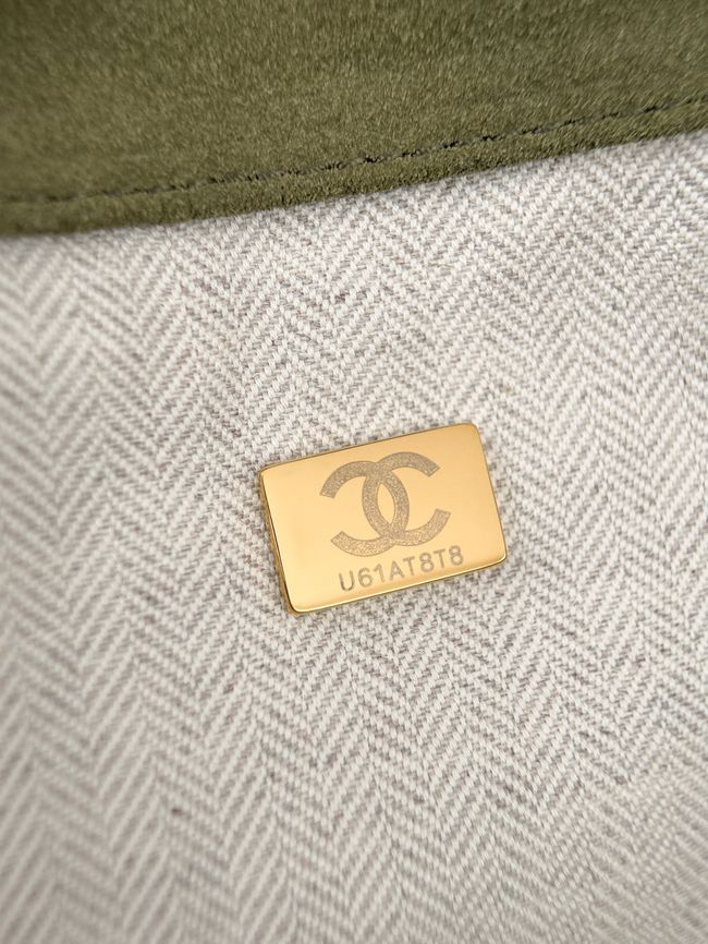 Chanel Shopping Bag AS6475 khaki Chanel Shopping Bag AS6475 khaki