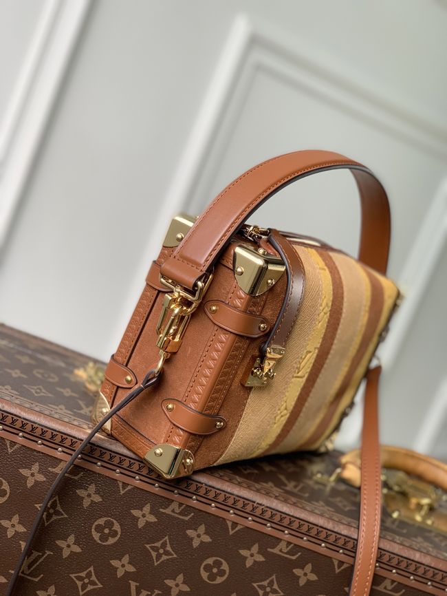 Louis Vuitton New Side Trunk MM M29662 Tan Louis Vuitton New Side Trunk MM M29662 Tan