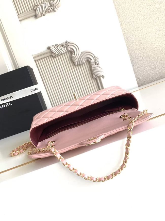 Chanel Flap Bag Lambskin AS6568 pink Chanel Flap Bag Lambskin AS6568 pink