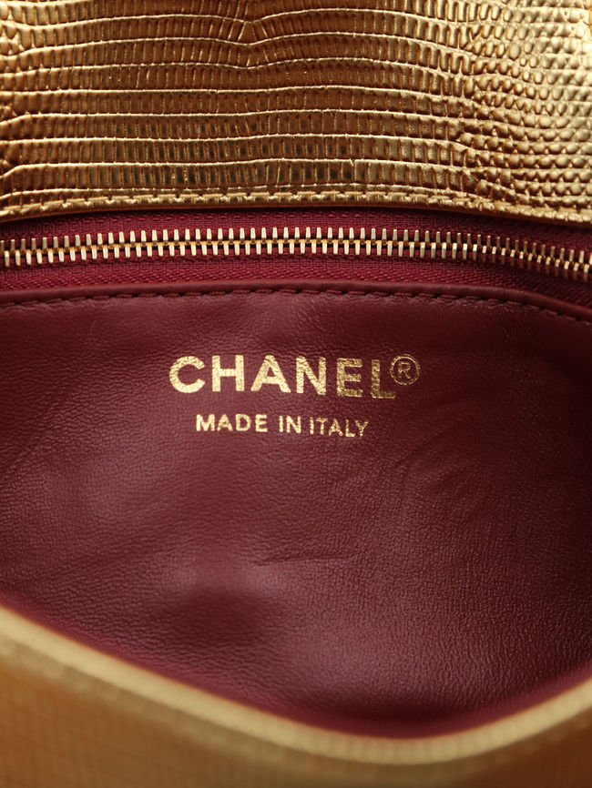 Chanel Mini Flap Bag AS6430 Gold Chanel Mini Flap Bag AS6430 Gold