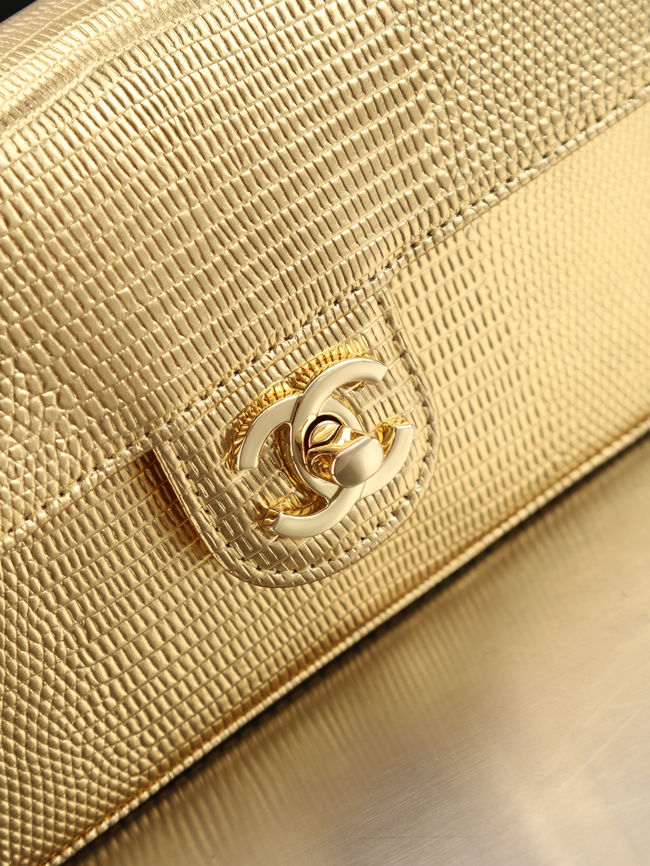 Chanel Mini Flap Bag AS6430 Gold Chanel Mini Flap Bag AS6430 Gold