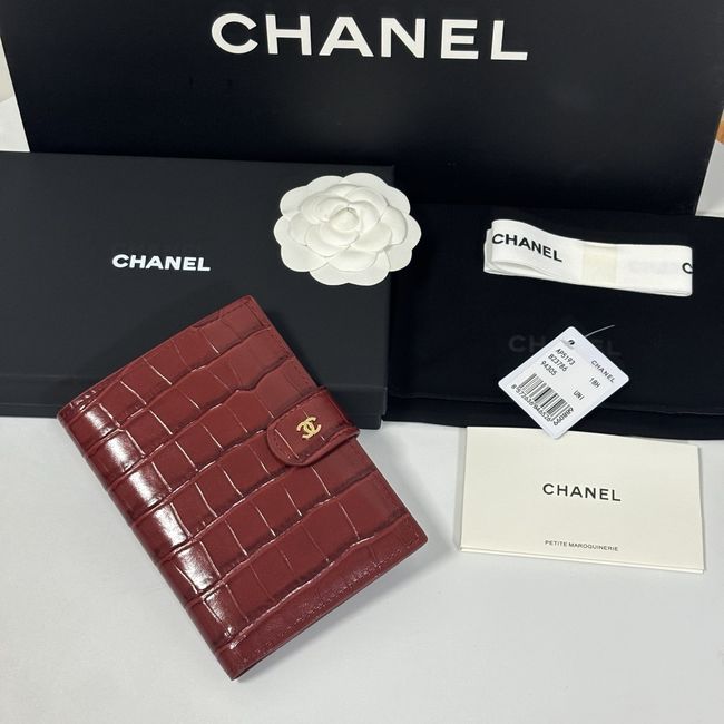 Chanel Passport Holder AP5193 Burgundy Chanel Passport Holder AP5193 Burgundy