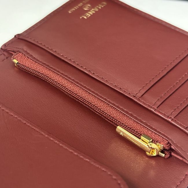 Chanel Passport Holder AP5193 Burgundy Chanel Passport Holder AP5193 Burgundy