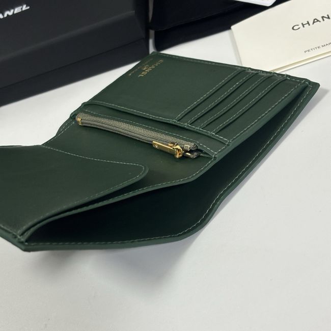 Chanel Passport Holder AP5193 green