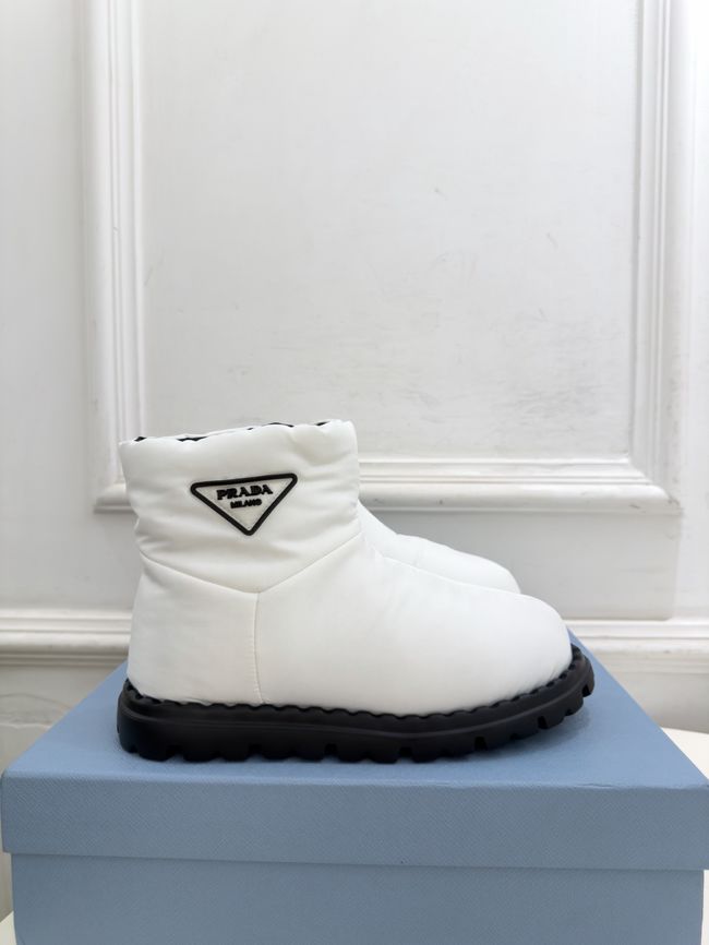 Prada Re-Nylon gabardine apres-ski boots 95396-3