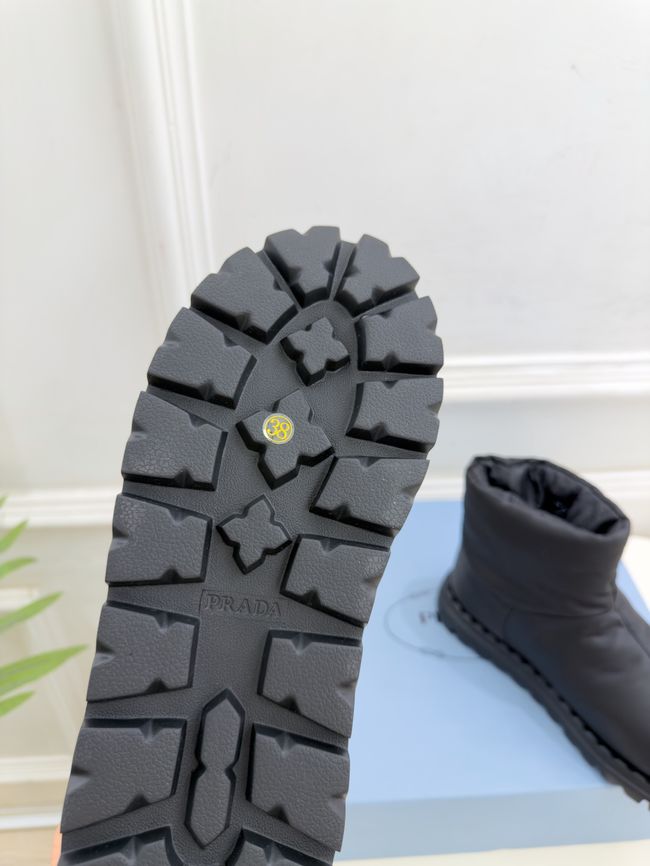 Prada Re-Nylon gabardine apres-ski boots 95396-4