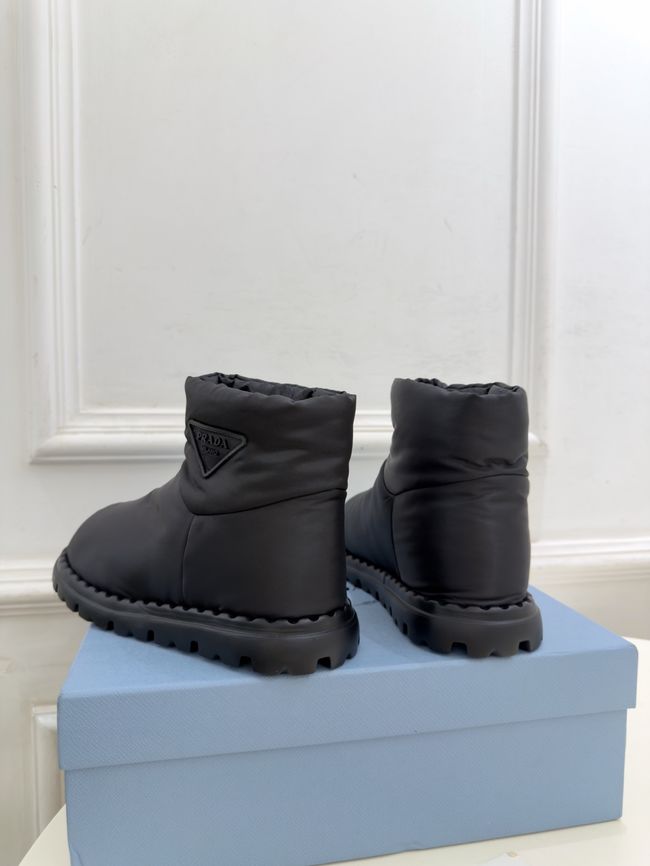 Prada Re-Nylon gabardine apres-ski boots 95396-4