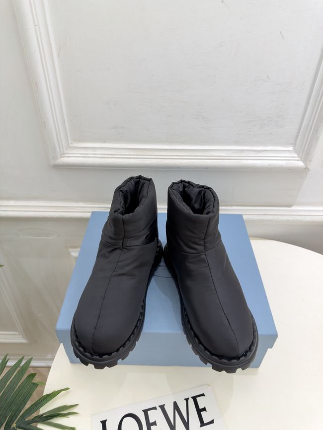 Prada Re-Nylon gabardine apres-ski boots 95396-4