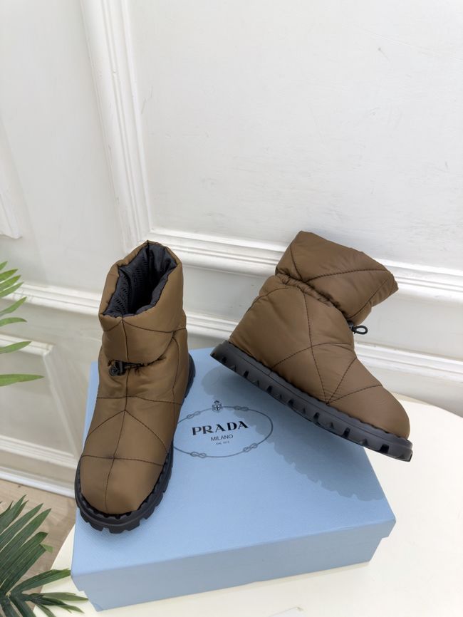 Prada Re-Nylon gabardine apres-ski boots 95397-1