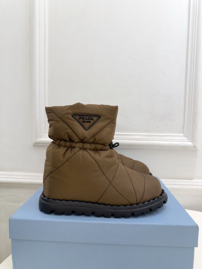 Prada Re-Nylon gabardine apres-ski boots 95397-1