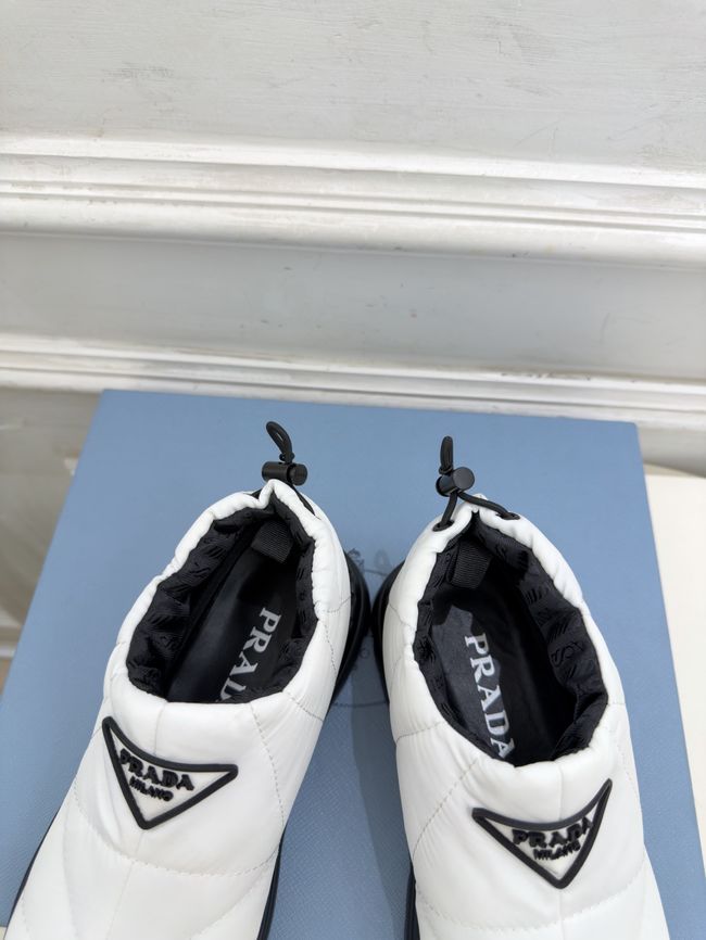 Prada Re-Nylon gabardine apres-ski boots 95398-2