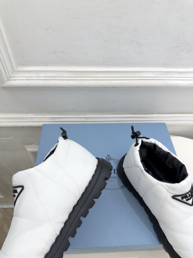 Prada Re-Nylon gabardine apres-ski boots 95398-2